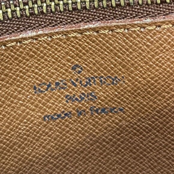 LOUIS VUITTON Jeune Fille GM Shoulder Bag Monogram Leather Brown - Picture 13 of 15